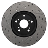 Picture of Sport Drilled and Slotted 1-Piece Front Driver Side Brake Rotor