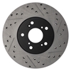 Picture of Sport Drilled and Slotted 1-Piece Front Driver Side Brake Rotor