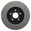 Picture of Sport Drilled and Slotted 1-Piece Front Passenger Side Brake Rotor