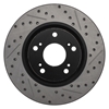 Picture of Sport Drilled and Slotted 1-Piece Front Driver Side Brake Rotor
