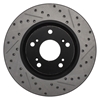 Picture of Sport Drilled and Slotted 1-Piece Front Passenger Side Brake Rotor