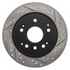 Picture of Sport Drilled and Slotted 1-Piece Rear Driver Side Brake Rotor