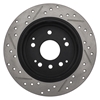 Picture of Sport Drilled and Slotted 1-Piece Rear Driver Side Brake Rotor