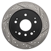 Picture of Sport Drilled and Slotted 1-Piece Rear Passenger Side Brake Rotor