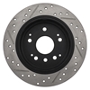 Picture of Sport Drilled and Slotted 1-Piece Rear Passenger Side Brake Rotor