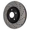 Picture of Sport Drilled and Slotted 1-Piece Front Driver Side Brake Rotor
