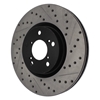 Picture of Sport Drilled and Slotted 1-Piece Front Passenger Side Brake Rotor