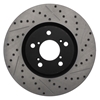 Picture of Sport Drilled and Slotted 1-Piece Front Passenger Side Brake Rotor