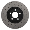 Picture of Sport Drilled and Slotted 1-Piece Front Driver Side Brake Rotor
