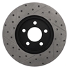 Picture of Sport Drilled and Slotted 1-Piece Front Passenger Side Brake Rotor