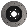 Picture of Sport Drilled and Slotted 1-Piece Front Driver Side Brake Rotor