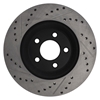 Picture of Sport Drilled and Slotted 1-Piece Front Passenger Side Brake Rotor