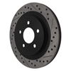 Picture of Sport Drilled and Slotted 1-Piece Rear Driver Side Brake Rotor