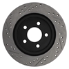 Picture of Sport Drilled and Slotted 1-Piece Rear Driver Side Brake Rotor