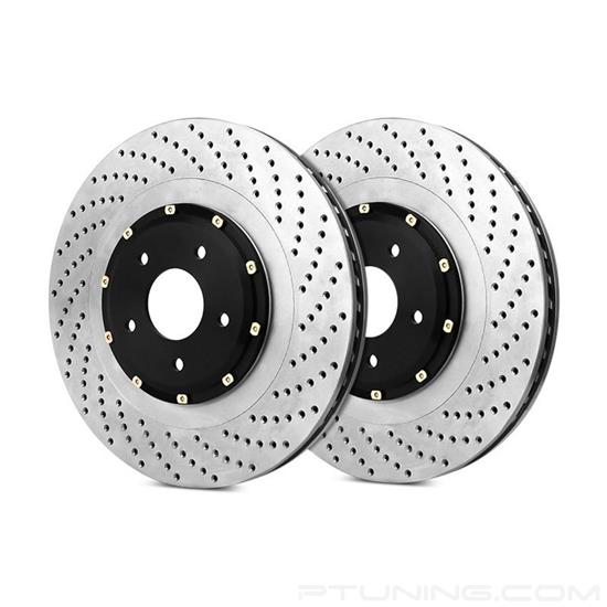 Picture of AeroRotor Drilled 2-Piece Rear Brake Rotors