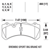 Picture of Motorsports Performance HP Plus Compound Brake Pads