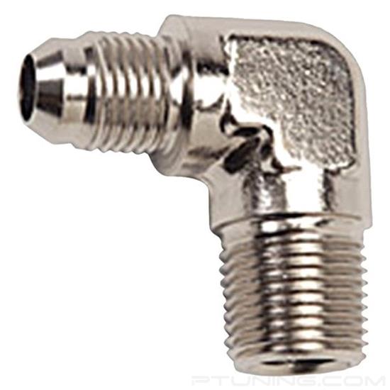 Picture of 3AN to 1/8" NPT 90 Degree Flare to Pipe Adapter - Endura (Pack of 25)