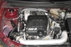 Picture of Typhoon Aluminum Textured Black Cold Air Intake System with Red Filter