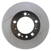 Picture of Sport Slotted 1-Piece Front Driver Side Brake Rotor