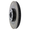 Picture of Sport Slotted 1-Piece Front Passenger Side Brake Rotor