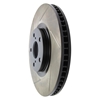 Picture of Sport Slotted 1-Piece Front Passenger Side Brake Rotor