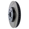 Picture of Sport Slotted 1-Piece Front Passenger Side Brake Rotor