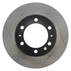 Picture of Sport Slotted 1-Piece Front Passenger Side Brake Rotor