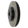 Picture of Sport Slotted 1-Piece Front Passenger Side Brake Rotor