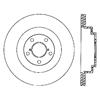 Picture of Sport Slotted 1-Piece Rear Passenger Side Brake Rotor