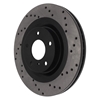 Picture of Sport Drilled 1-Piece Front Driver Side Brake Rotor
