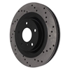 Picture of Sport Drilled 1-Piece Front Passenger Side Brake Rotor
