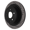 Picture of Sport Drilled 1-Piece Rear Driver Side Brake Rotor