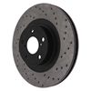 Picture of Sport Drilled 1-Piece Front Driver Side Brake Rotor