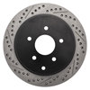 Picture of Sport Drilled and Slotted 1-Piece Rear Driver Side Brake Rotor