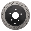 Picture of Sport Drilled and Slotted 1-Piece Rear Passenger Side Brake Rotor