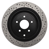 Picture of Sport Drilled and Slotted 1-Piece Rear Passenger Side Brake Rotor