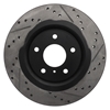Picture of Sport Drilled and Slotted 1-Piece Front Driver Side Brake Rotor