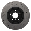 Picture of Sport Drilled and Slotted 1-Piece Front Passenger Side Brake Rotor