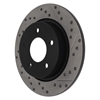 Picture of Sport Drilled and Slotted 1-Piece Rear Driver Side Brake Rotor