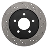 Picture of Sport Drilled and Slotted 1-Piece Rear Driver Side Brake Rotor