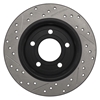Picture of Sport Drilled and Slotted 1-Piece Rear Driver Side Brake Rotor