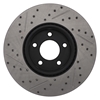 Picture of Sport Drilled and Slotted 1-Piece Front Driver Side Brake Rotor