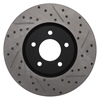 Picture of Sport Drilled and Slotted 1-Piece Front Passenger Side Brake Rotor