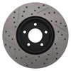 Picture of Sport Drilled and Slotted 1-Piece Front Passenger Side Brake Rotor