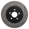 Picture of Sport Drilled and Slotted 1-Piece Front Driver Side Brake Rotor