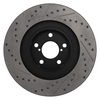 Picture of Sport Drilled and Slotted 1-Piece Front Driver Side Brake Rotor