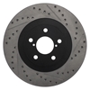 Picture of Sport Drilled and Slotted 1-Piece Front Passenger Side Brake Rotor