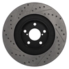Picture of Sport Drilled and Slotted 1-Piece Front Passenger Side Brake Rotor
