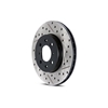 Picture of Sport Drilled and Slotted 1-Piece Front Driver Side Brake Rotor