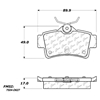 Picture of Sport Performance Rear Brake Pads